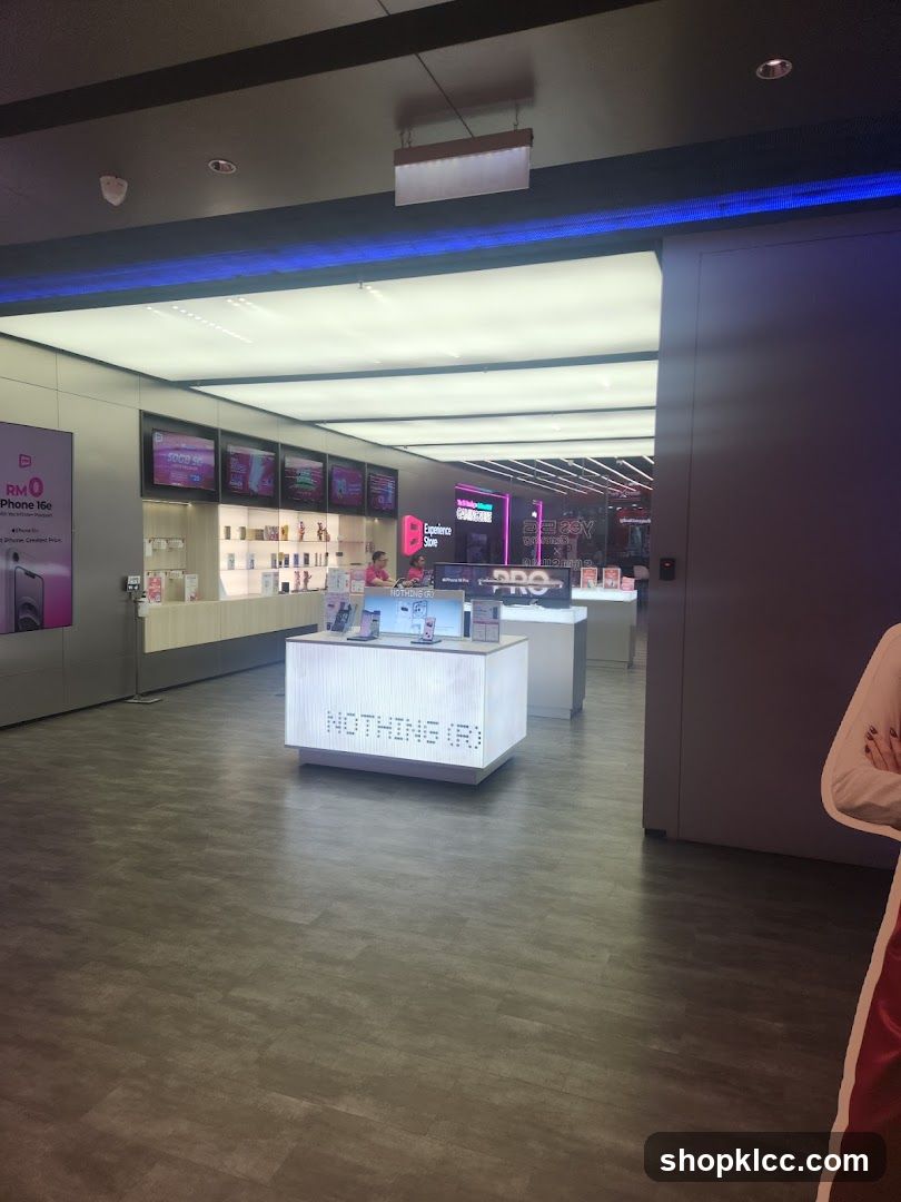 Nothing Store Interior