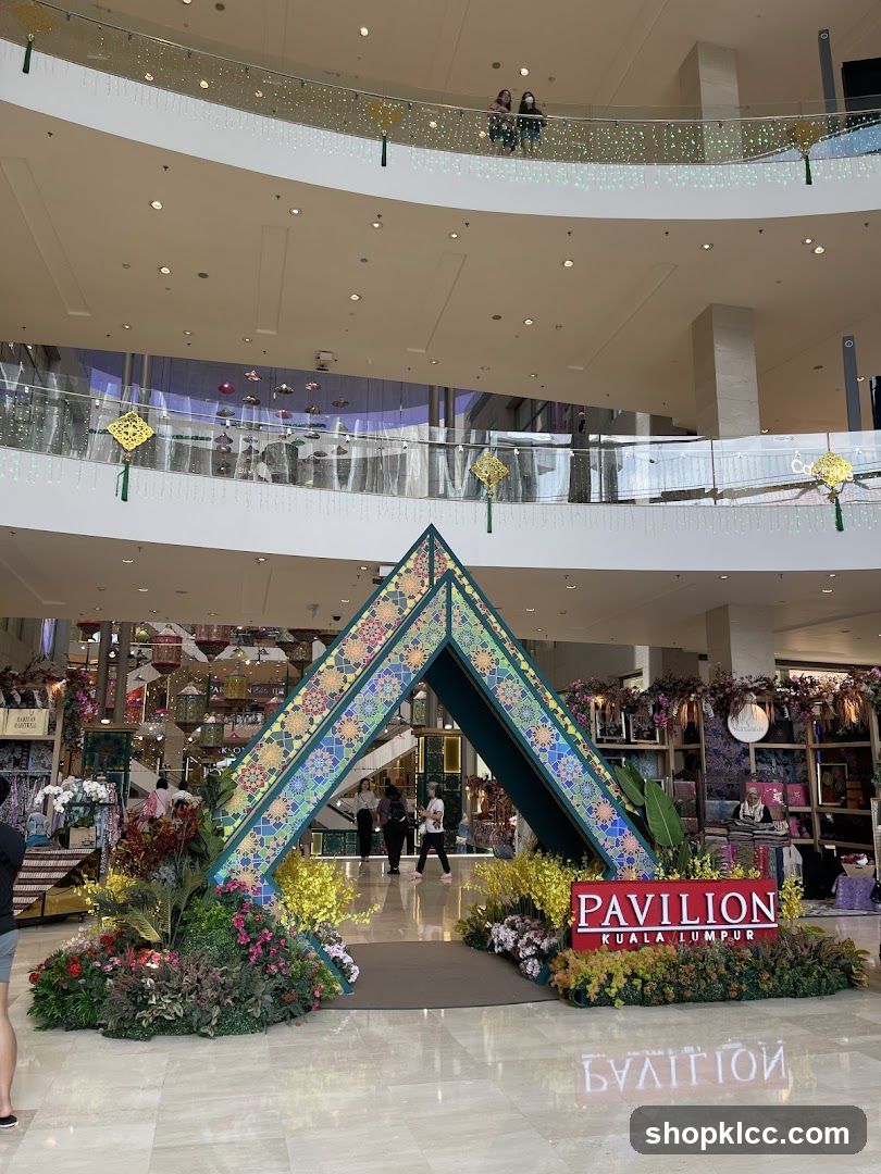 Pavilion Kuala Lumpur Entrance Decoration
