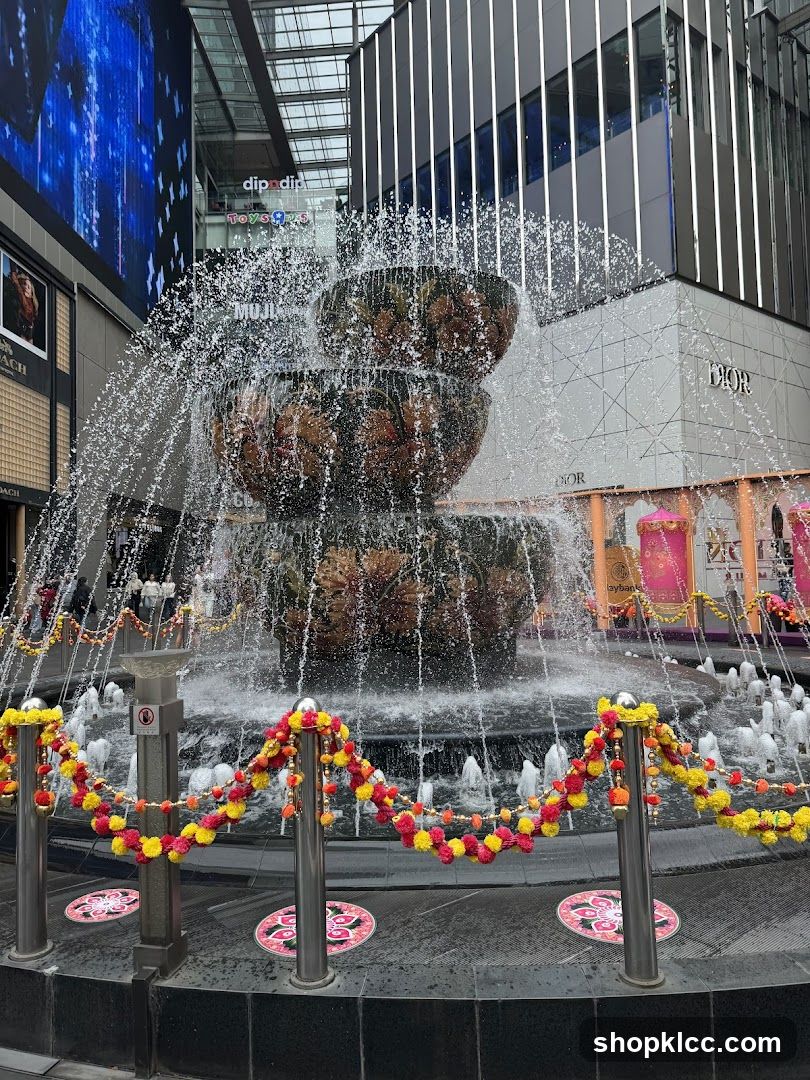 Fountain with Decorations