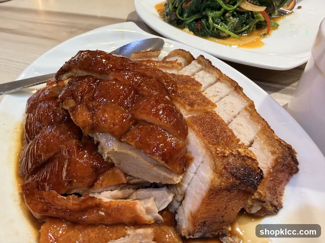 Roast Duck and Pork Belly