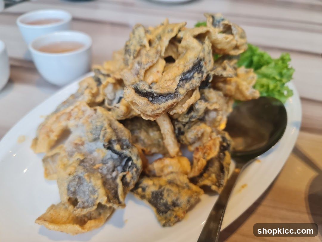 Crispy Fried Fish Skin
