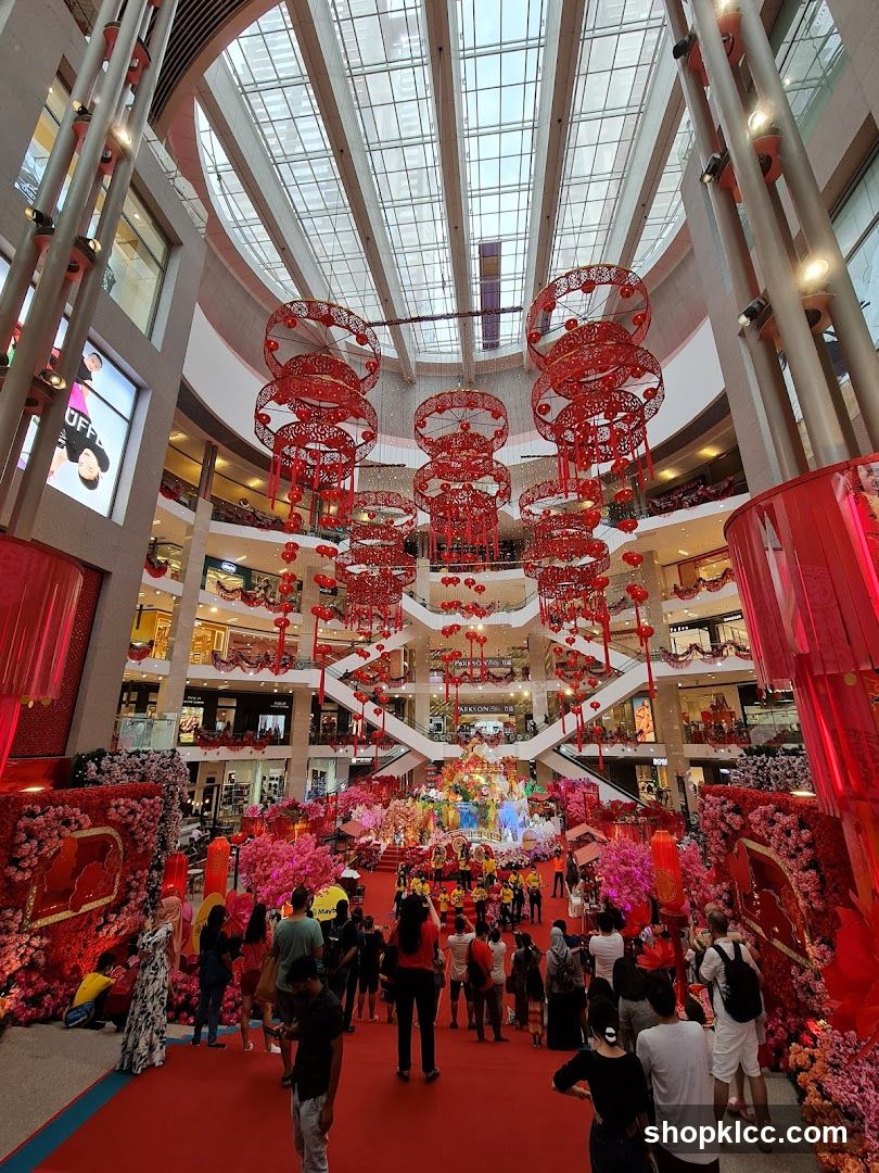 Chinese New Year Decorations in a Mall