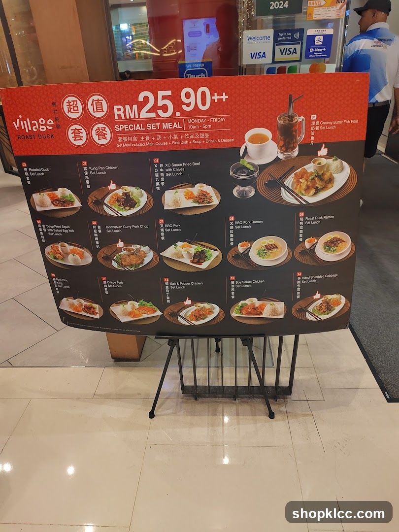 Village Roast Duck Special Set Meal