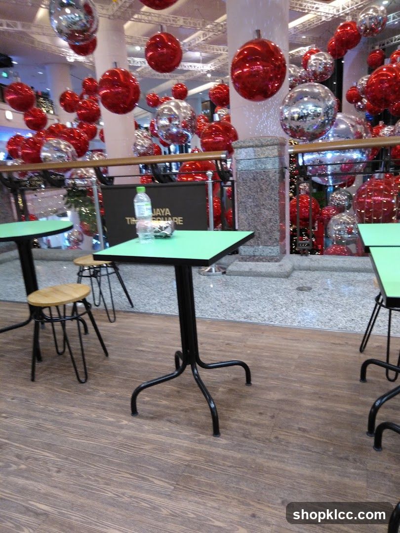 Christmas Decorations in a Mall