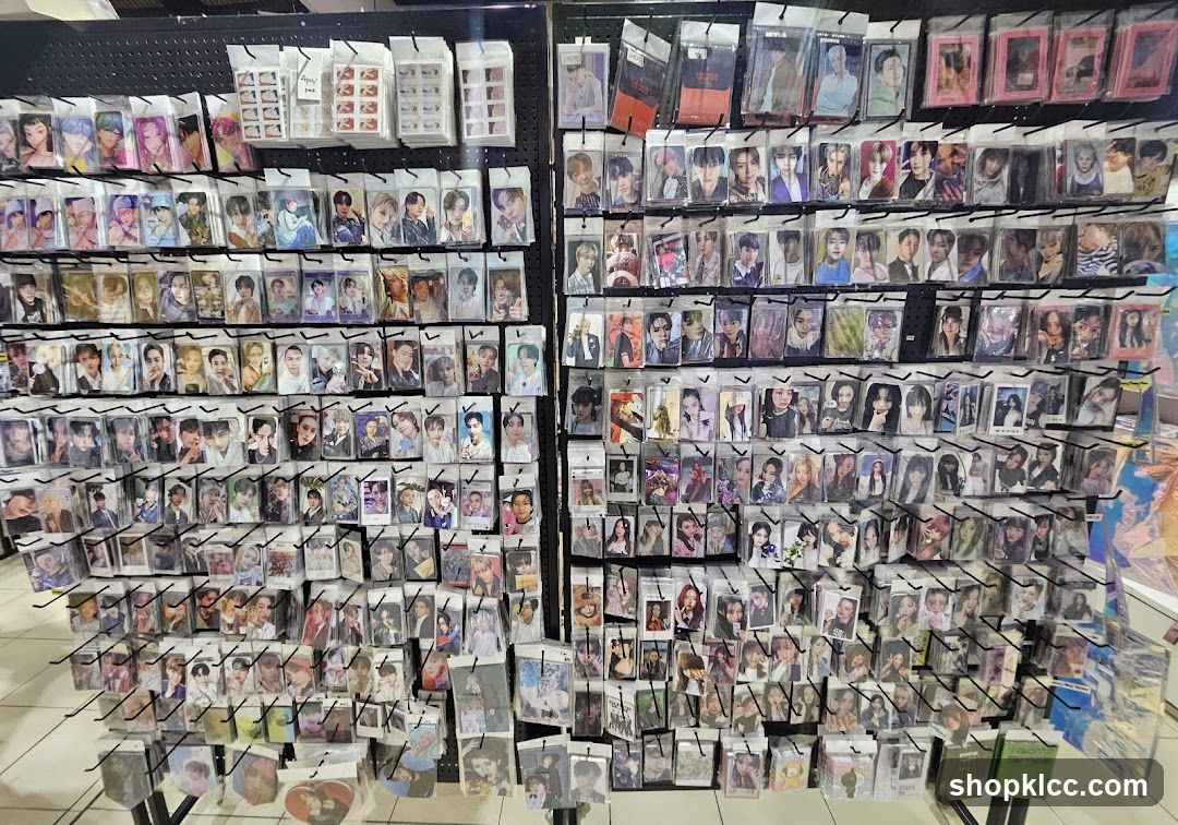 K-Pop Photocards Display
