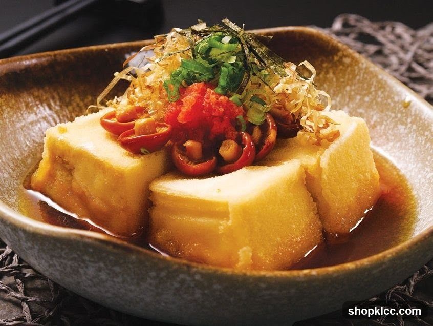 Fried Tofu Dish