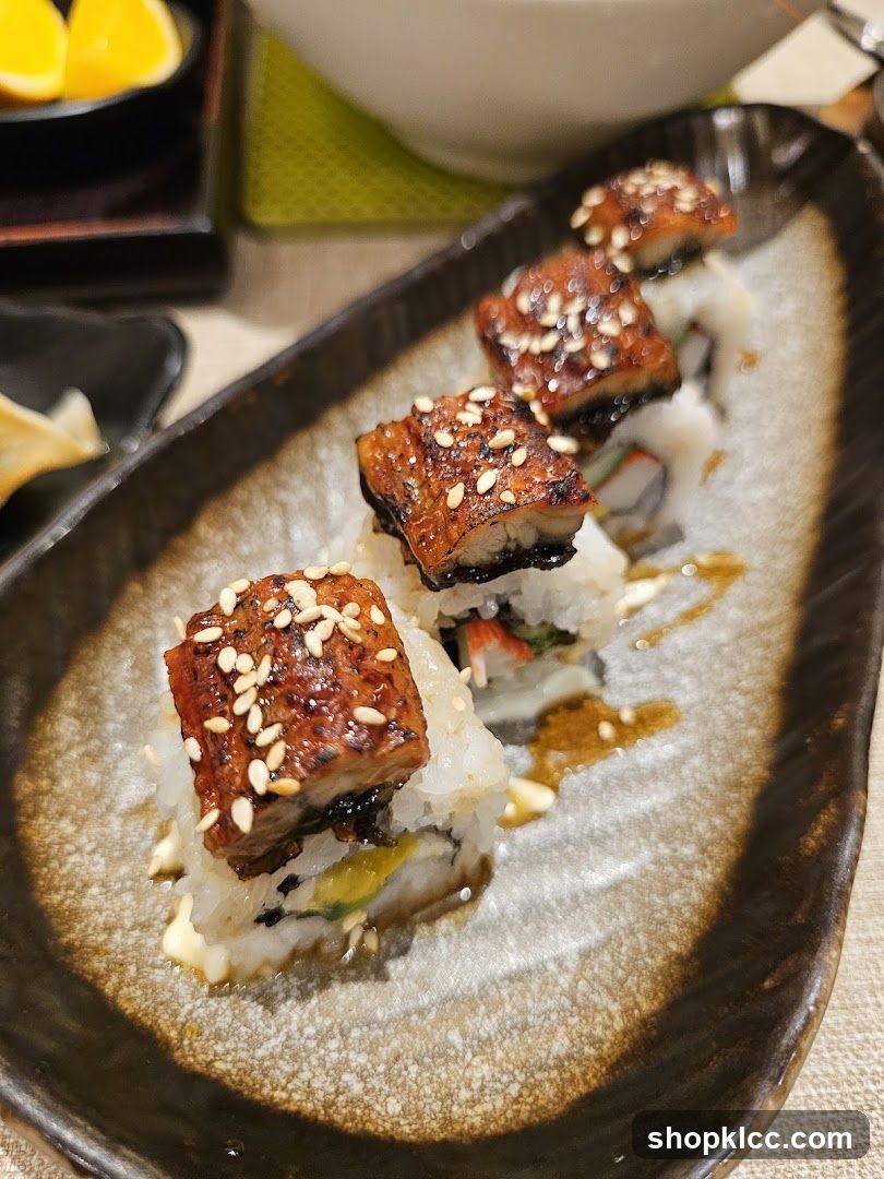 Eel Sushi Rolls