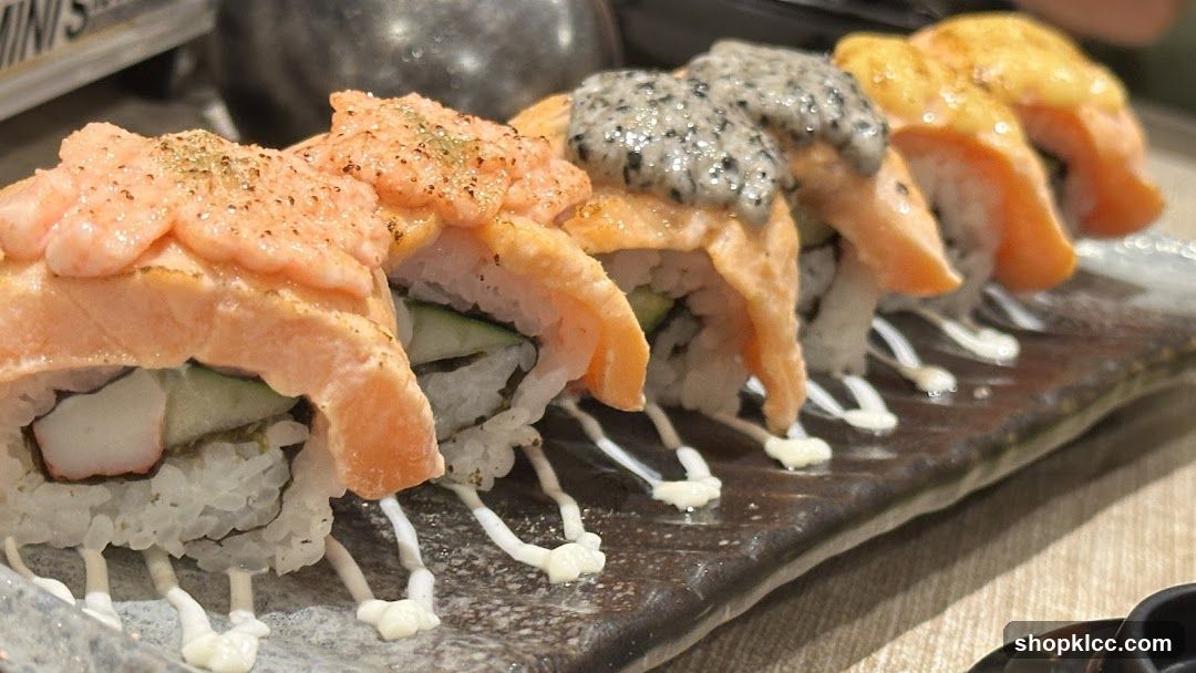 Salmon Sushi Rolls