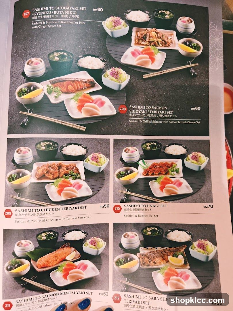 Sashimi Sets