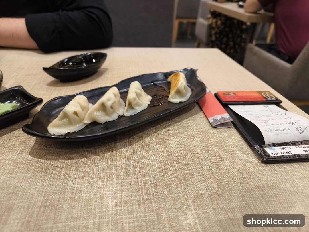 Dumplings and Receipt