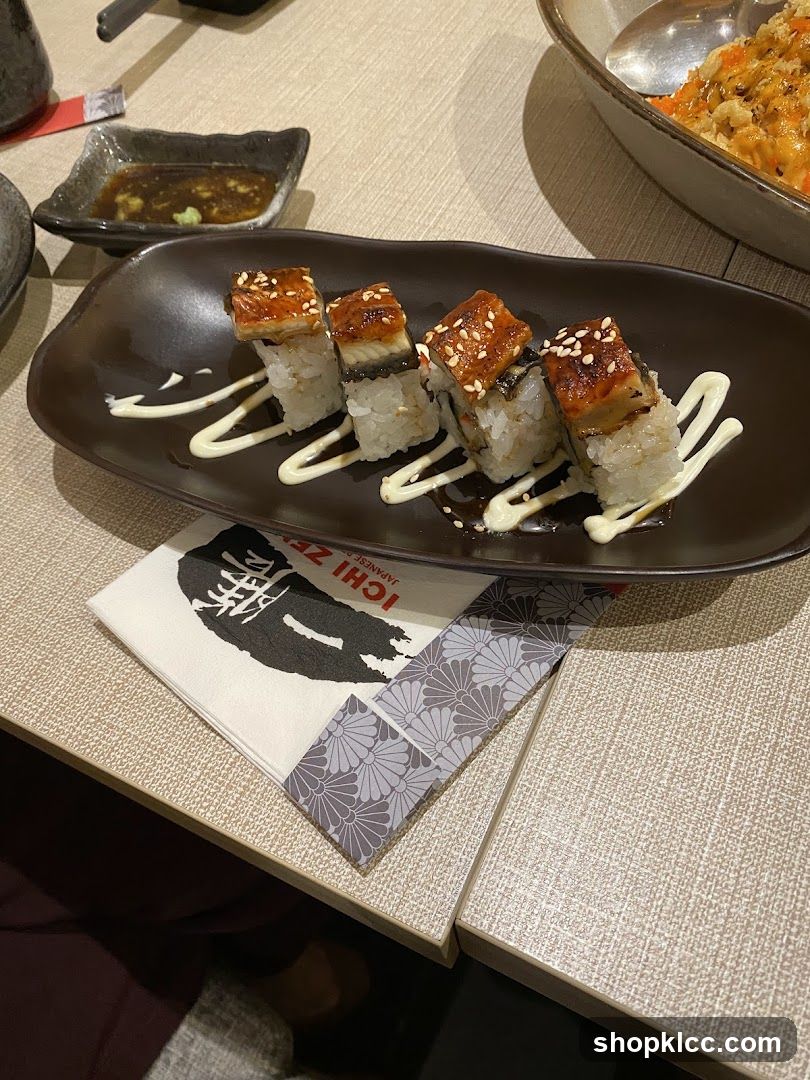 Unagi Sushi Rolls