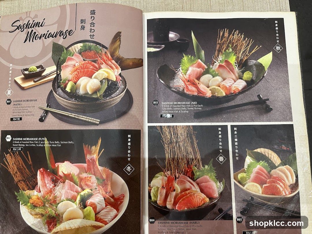 Sashimi Moriawase