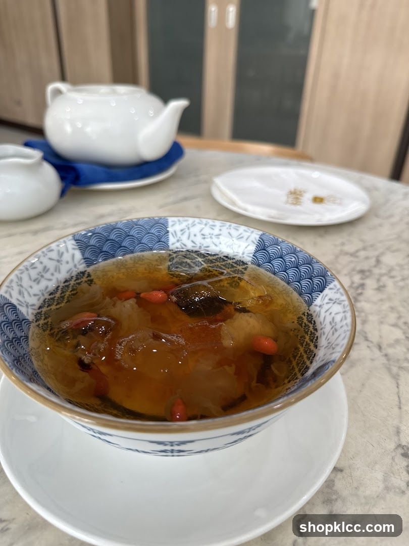 Dessert Soup with Goji Berries