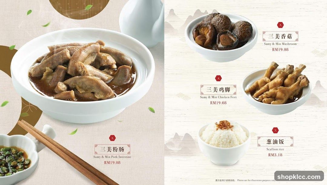 Menu Items