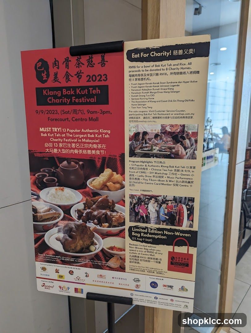 Klang Bak Kut Teh Charity Festival 2023