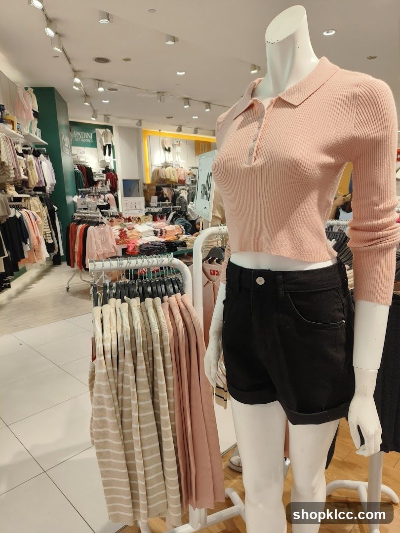 Mannequin in a clothing store