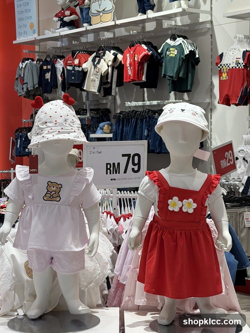 Children's Clothing Display