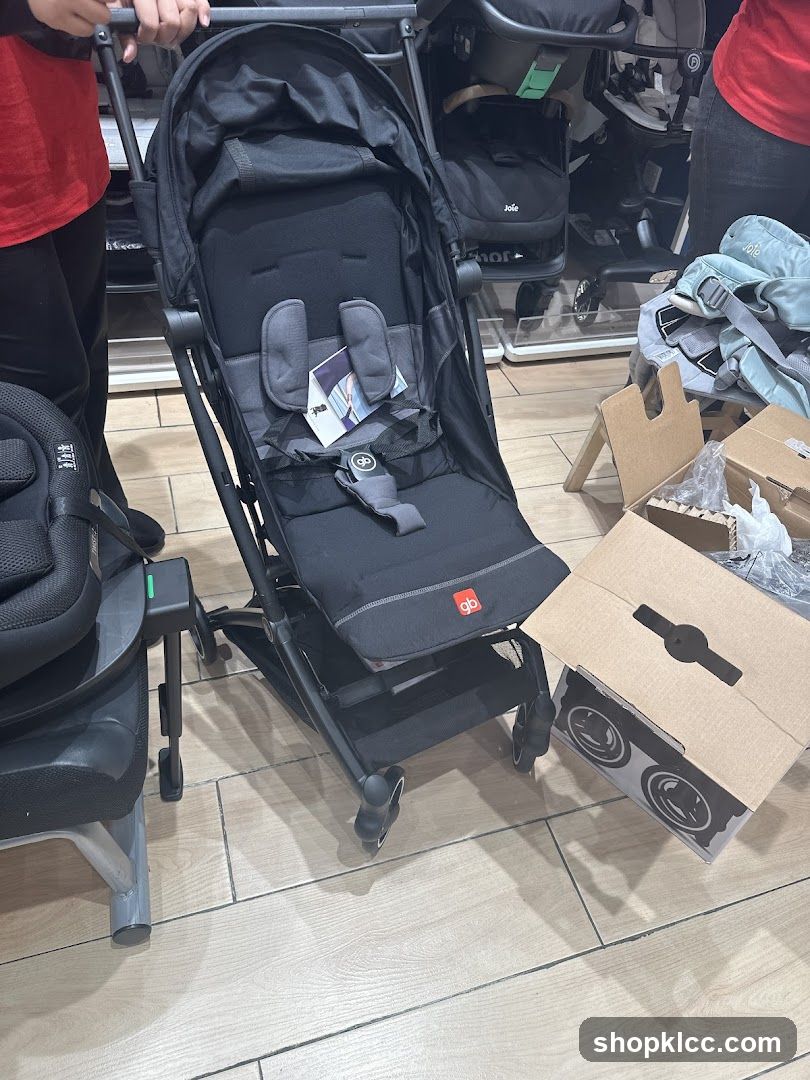Stroller in a store