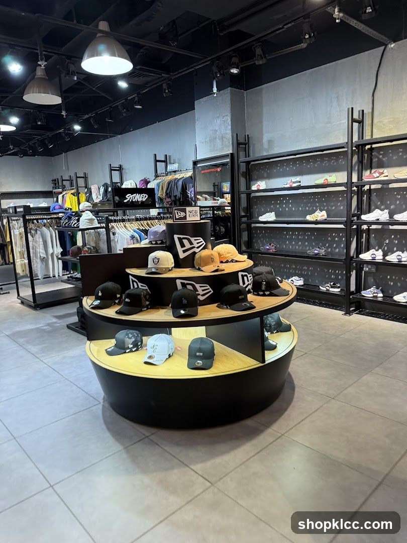 New Era Cap Store Interior