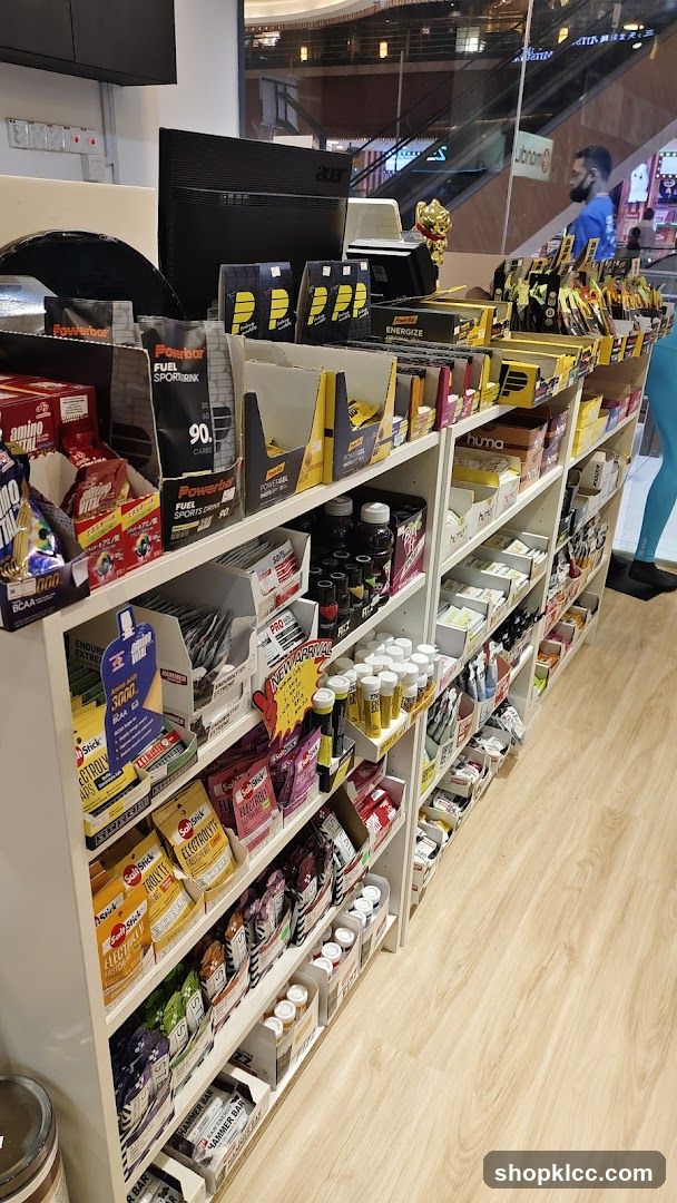 Nutrition Store Shelving