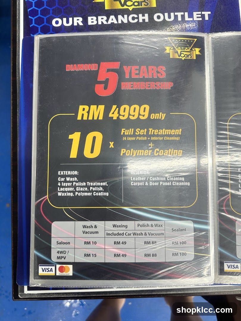 VCars Membership and Services