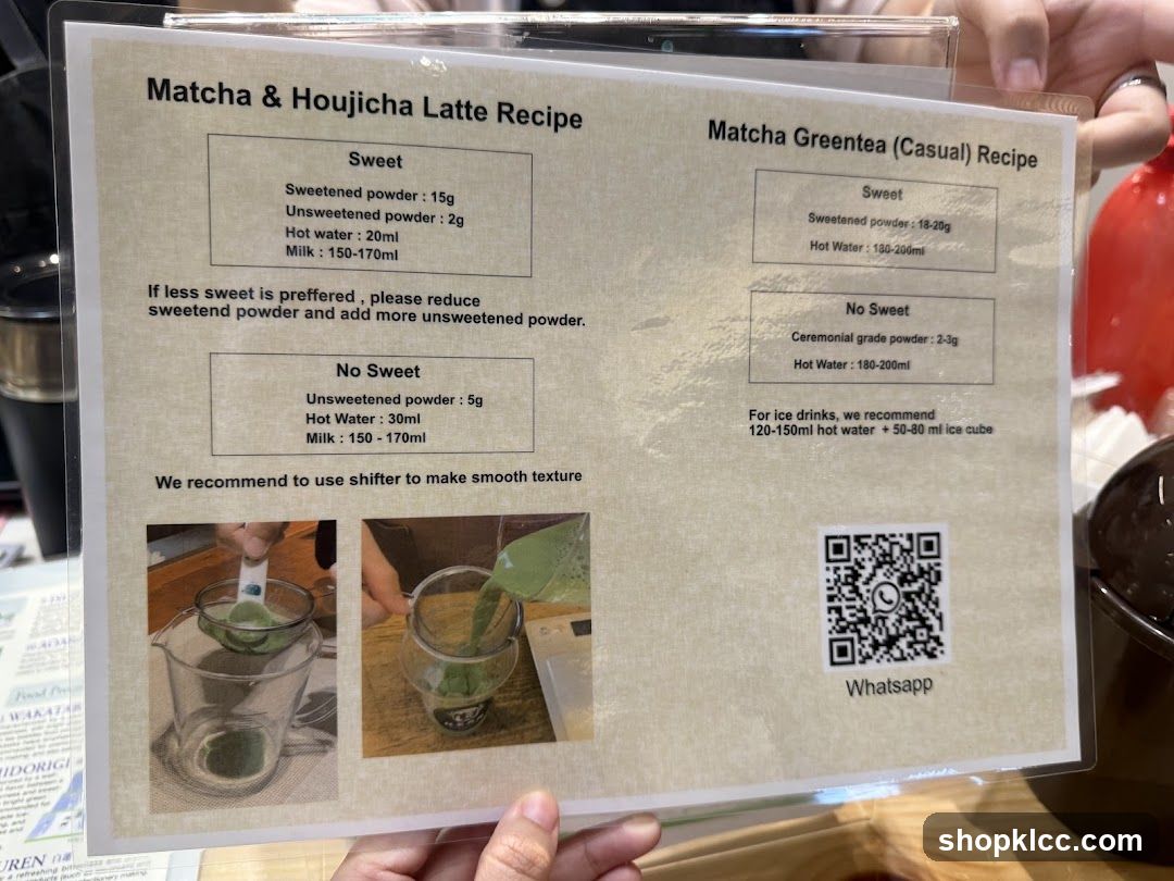 Matcha & Houjicha Latte Recipe / Matcha Greentea (Casual) Recipe