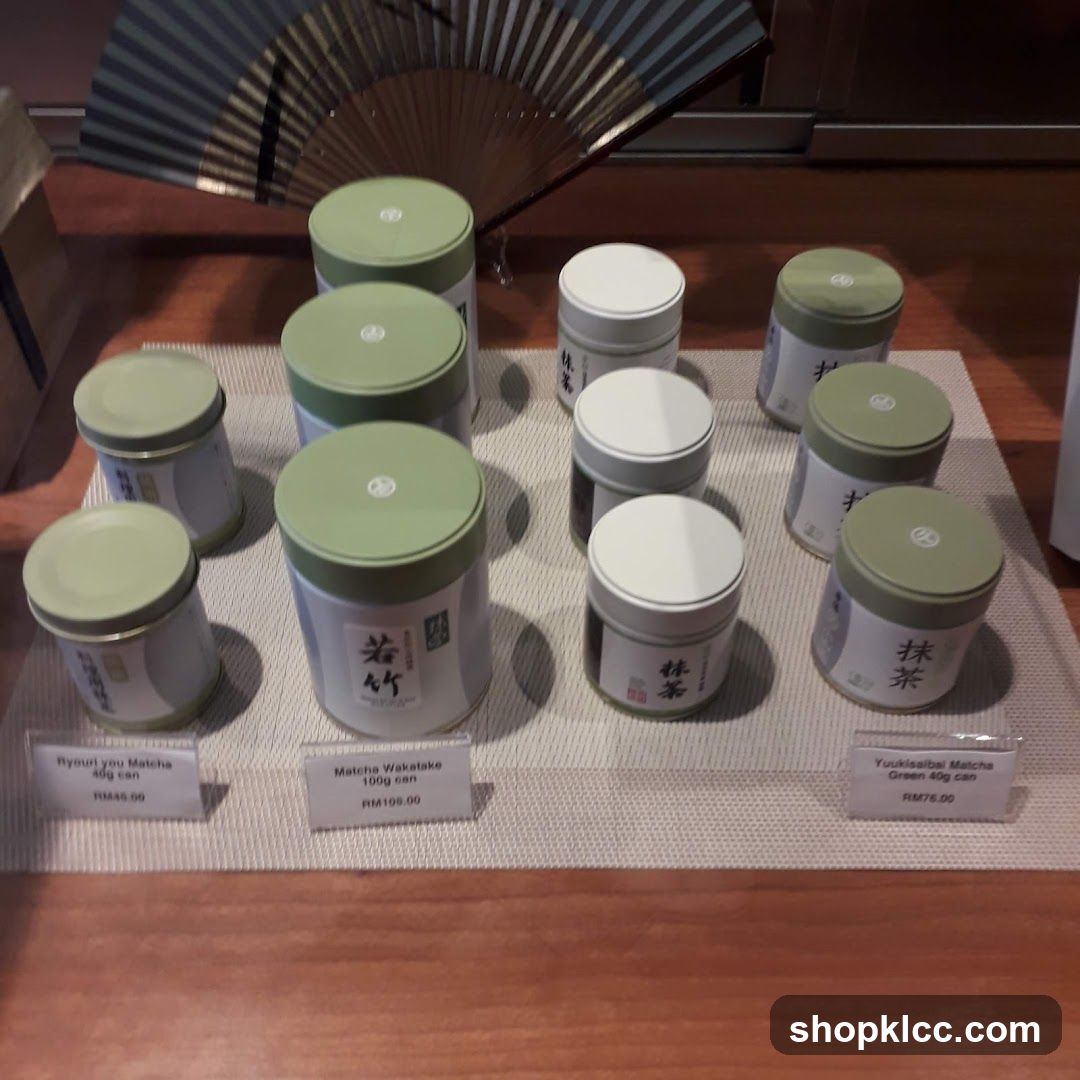 Matcha Tea Cans
