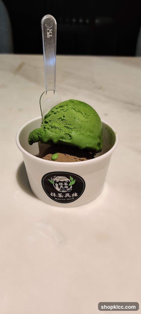 Matcha Ice Cream Cup