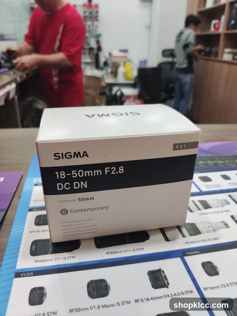 Sigma Lens Box
