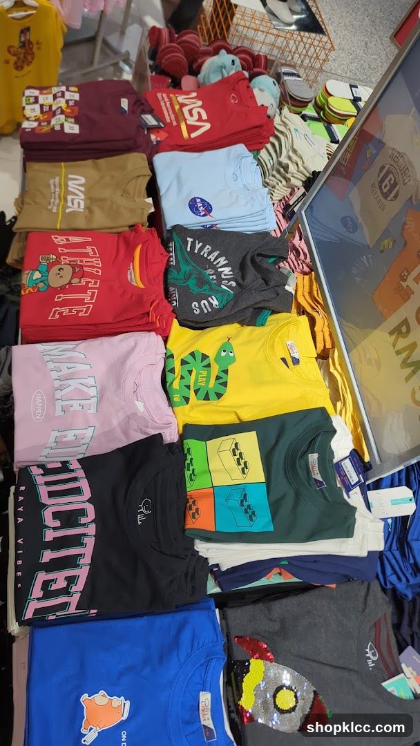 Children's T-shirts Display
