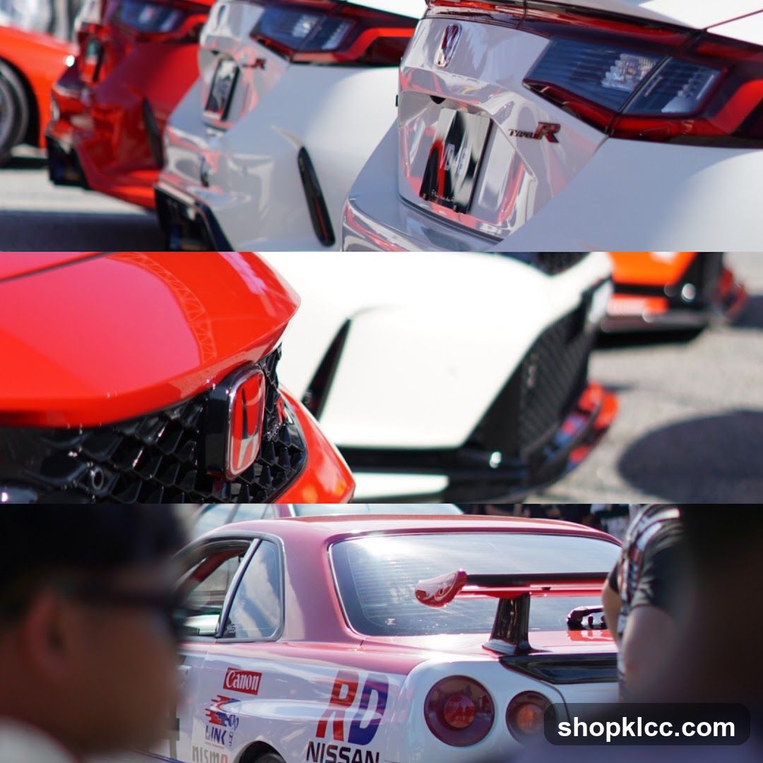 Performance Cars Lined Up