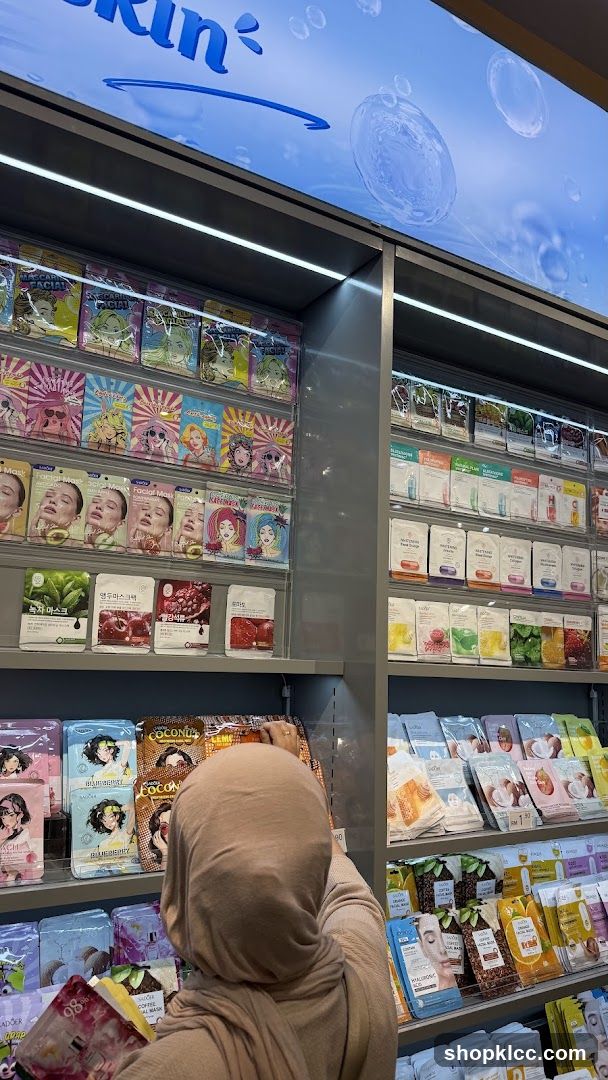 Skincare Products Display