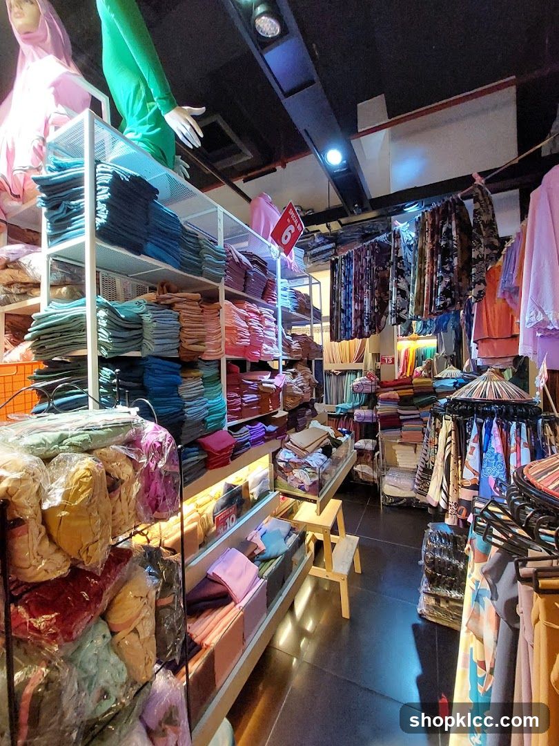 Fabric Store Interior