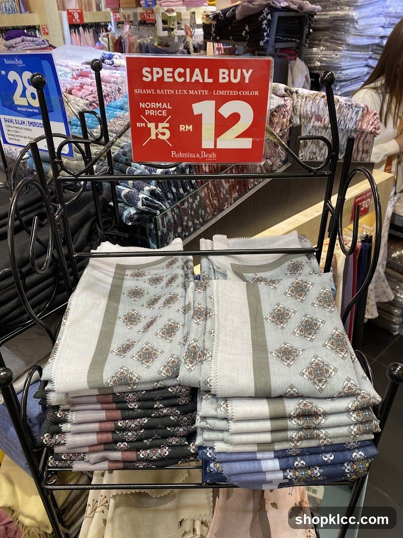 Pashmina & Beads Special Buy