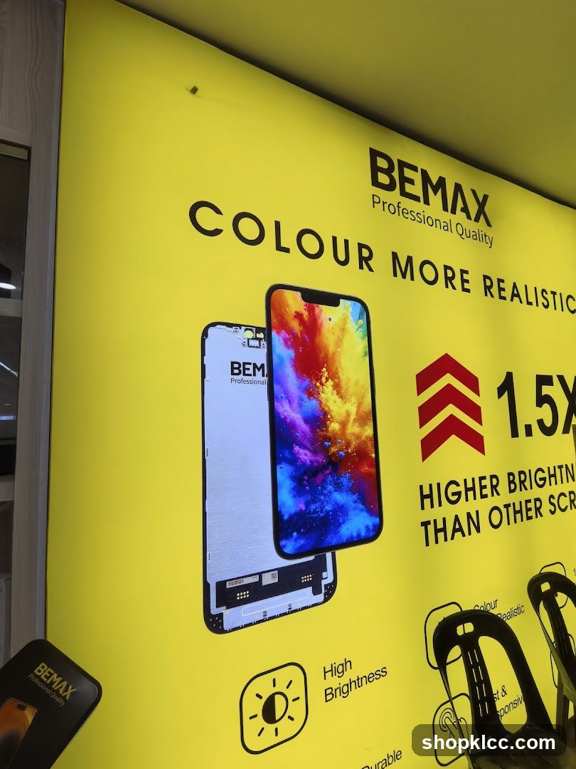Bemax Professional Quality Display Advertisement