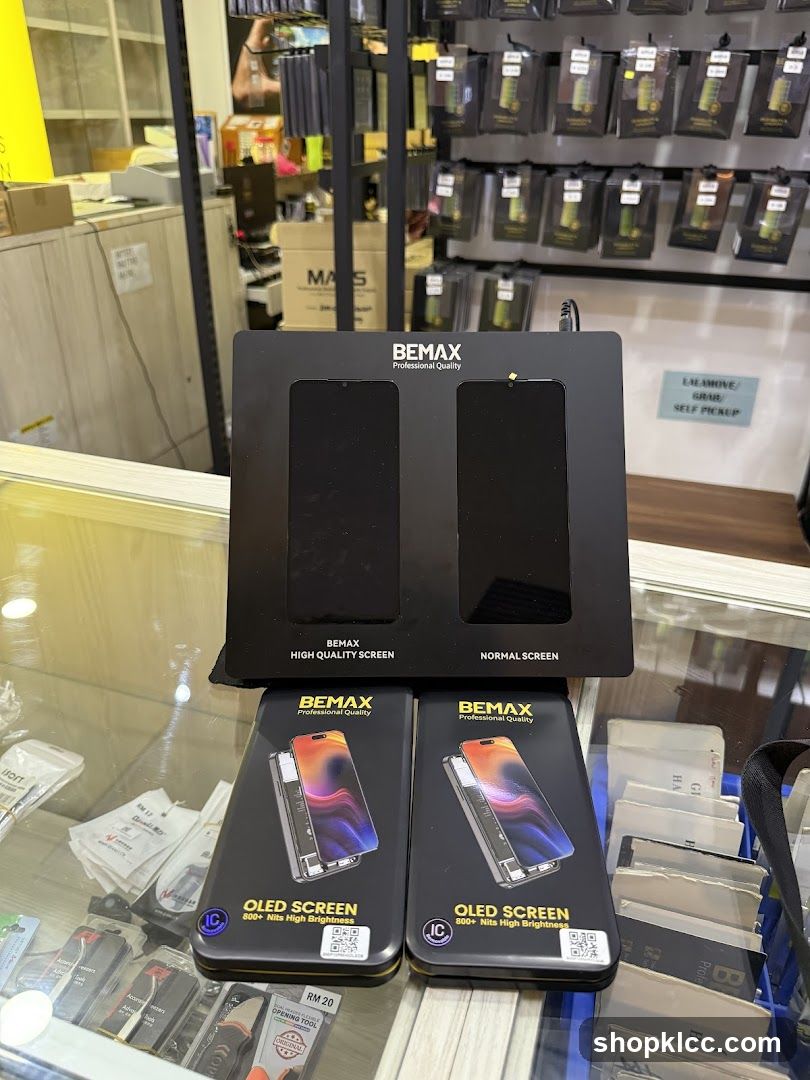 BEMAX Screen Display