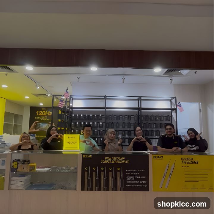 Store Staff Posing