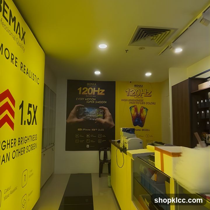 Electronics Store Interior