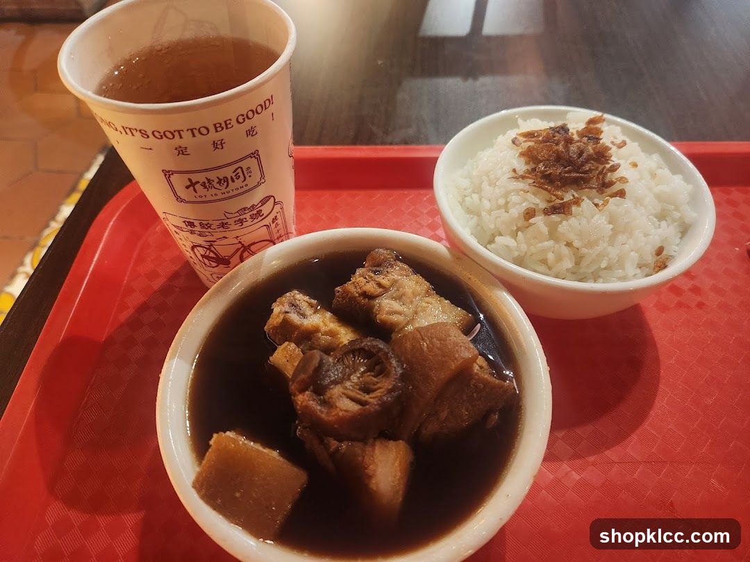 Bak Kut Teh Meal