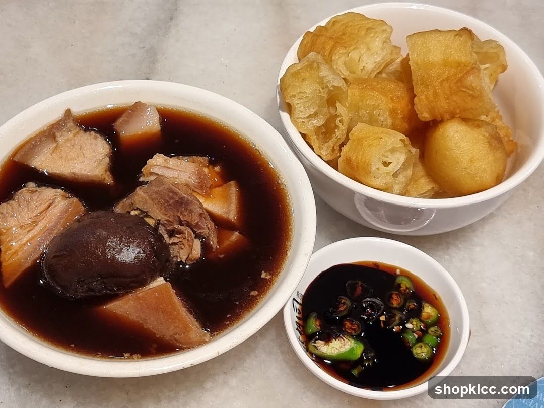 Pork Rib Soup with Sides