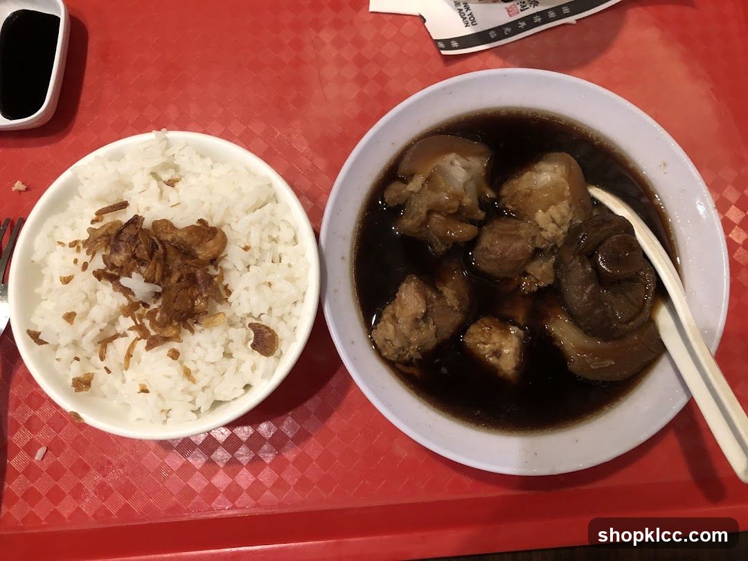 Pork Ribs Soup with Rice