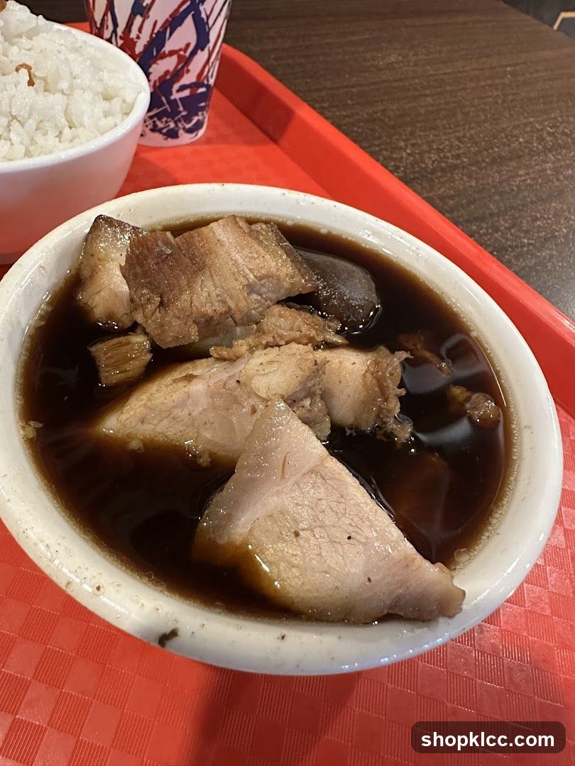 Braised Pork Belly with Rice