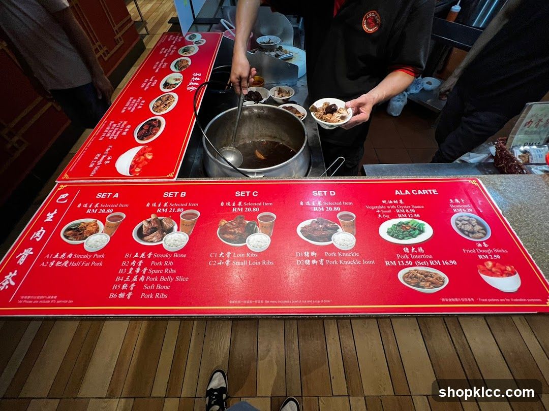 巴生肉骨茶 Menu
