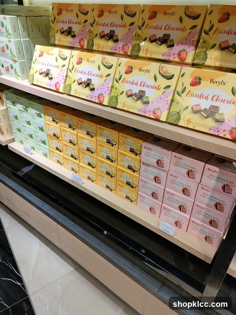Assorted Chocolates Display