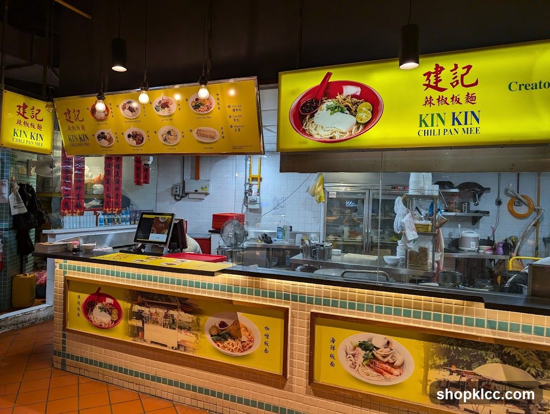 Restaurant Counter with Menu