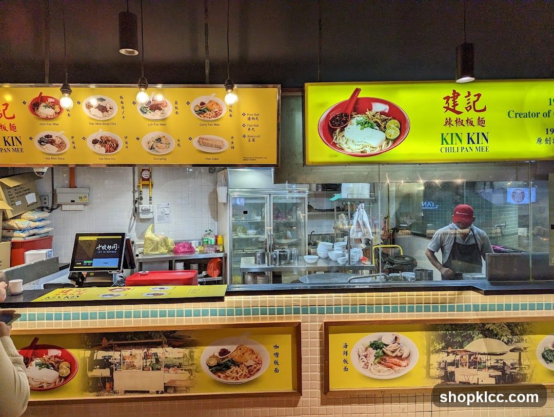 Restaurant Counter with Menu