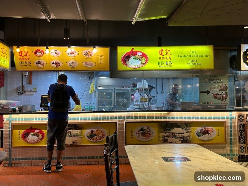 Restaurant Counter with Menu
