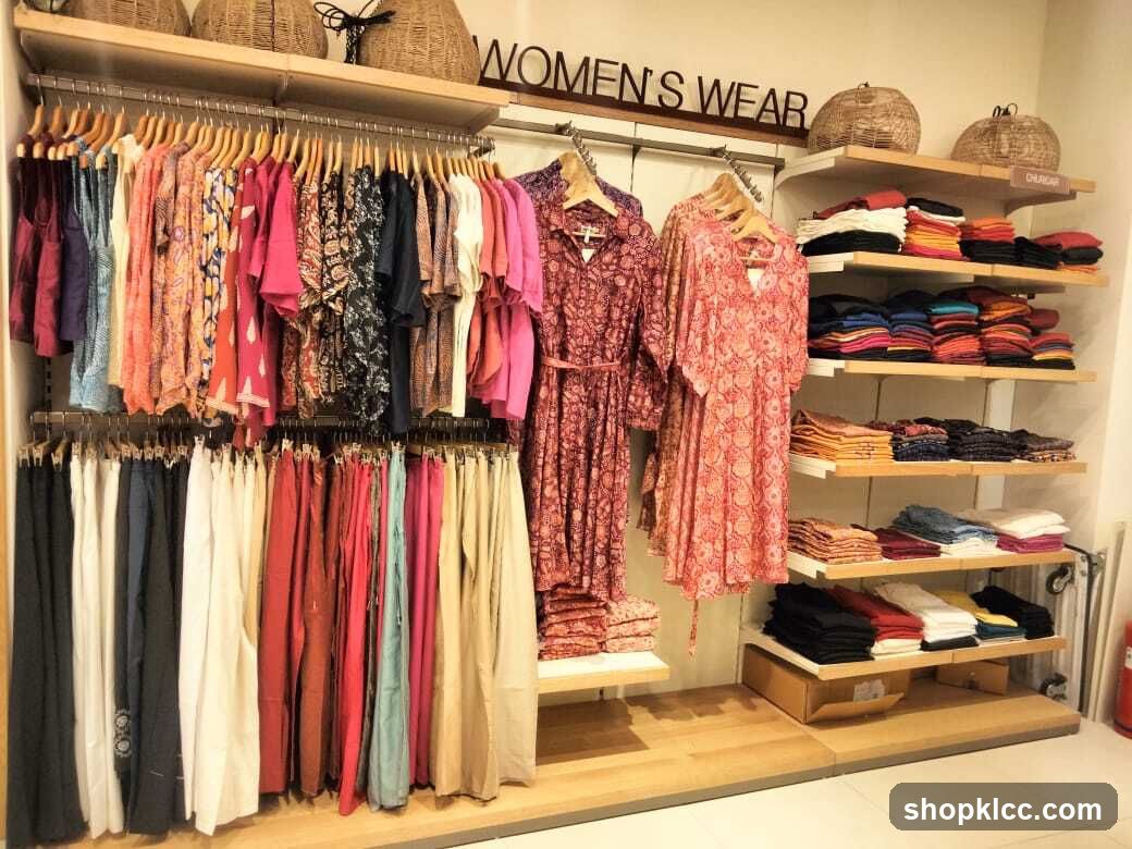 Womens Wear Clothing Display