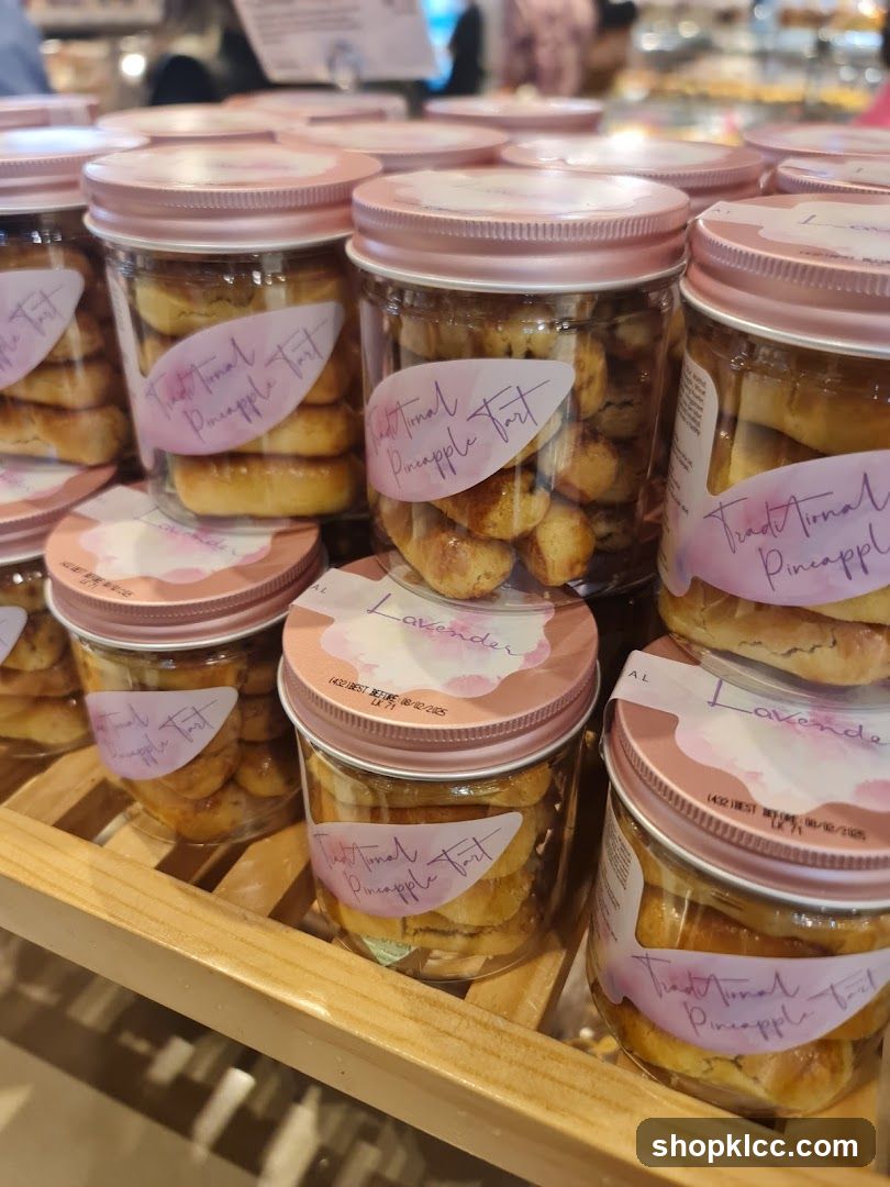 Pineapple Tarts in Jars