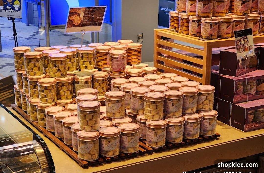Assortment of Cookies in Jars